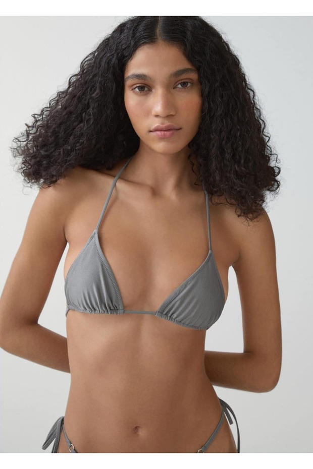 Metalik bikini üstü - 5