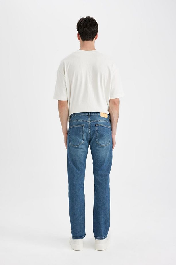 Sergio Regular Fit Normal Kalıp Normal Bel Boru Paça Jean Pantolon D0606AX24SP - 6