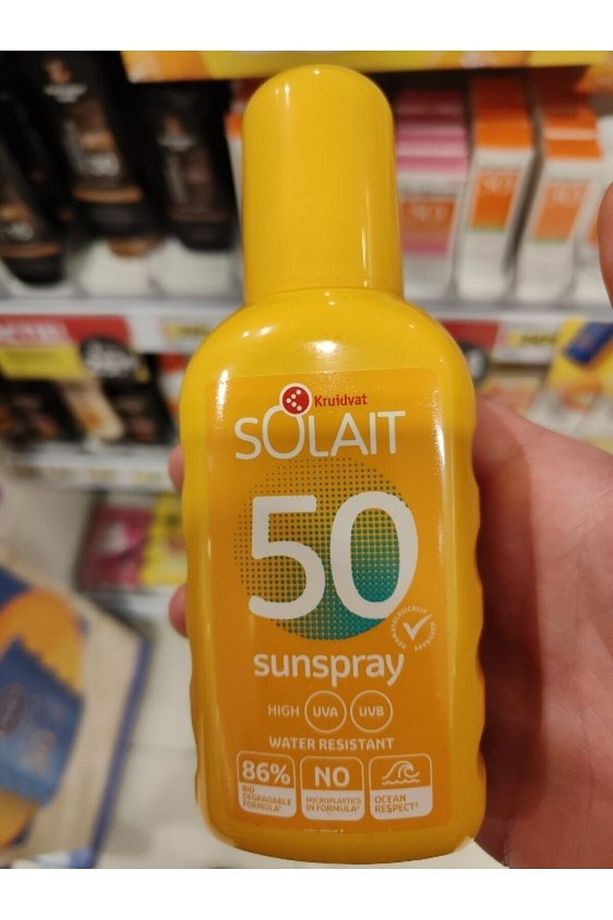 KruidvadSolait 50 Güneş Spreyi - 1