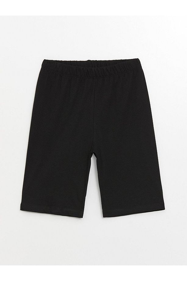 LCW Kids Bisiklet Yaka Baskılı Kısa Kollu Erkek Çocuk Şortlu Pijama Takımı - 4