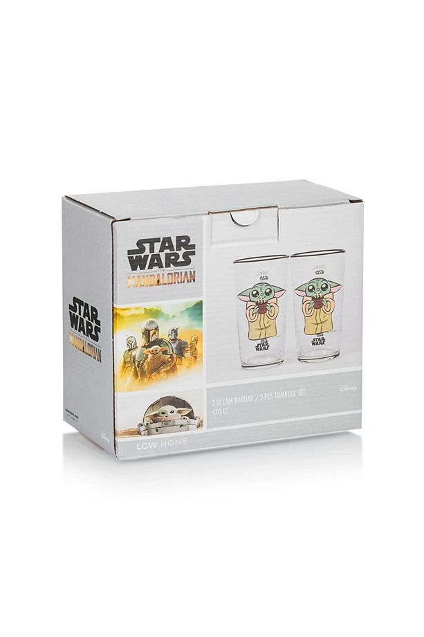 LCW HOME Star Wars Baskılı Cam Bardak Seti 570 Ml - 5