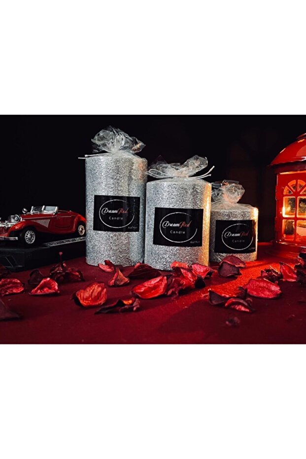 Gümüş Simli Mum - 1