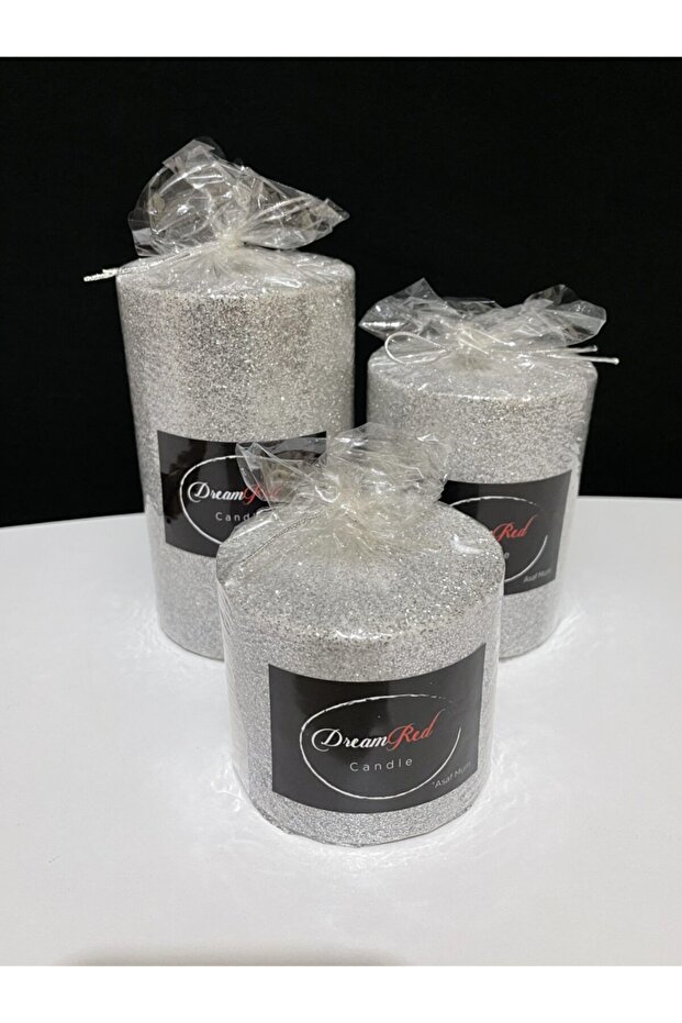 Gümüş Simli Mum - 2