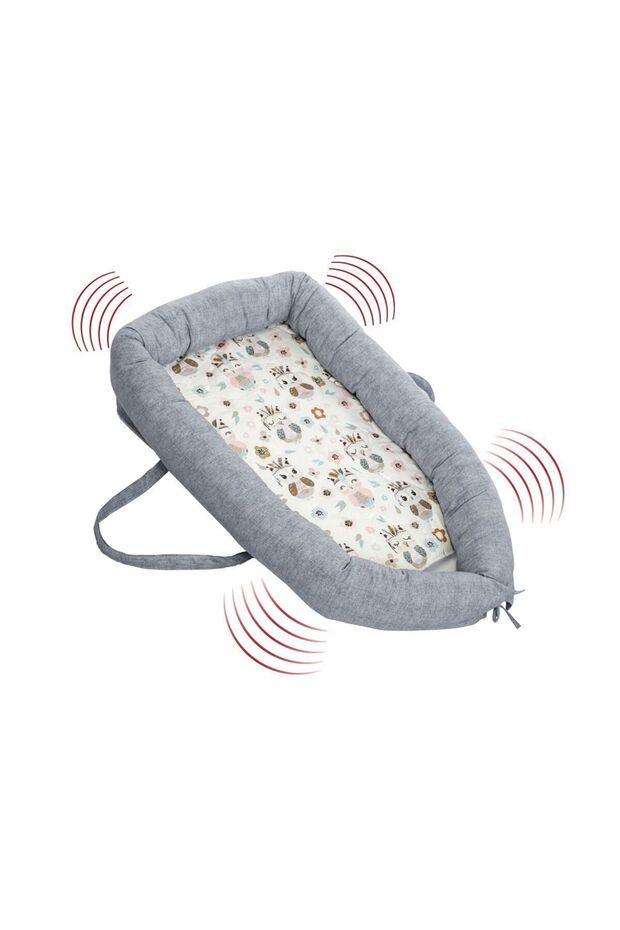 Relax Grey Bebek Reflü Yatağı - 1