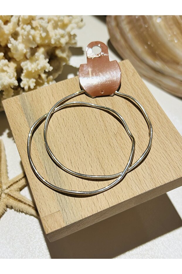 2'li Gümüş Bilezik - 5