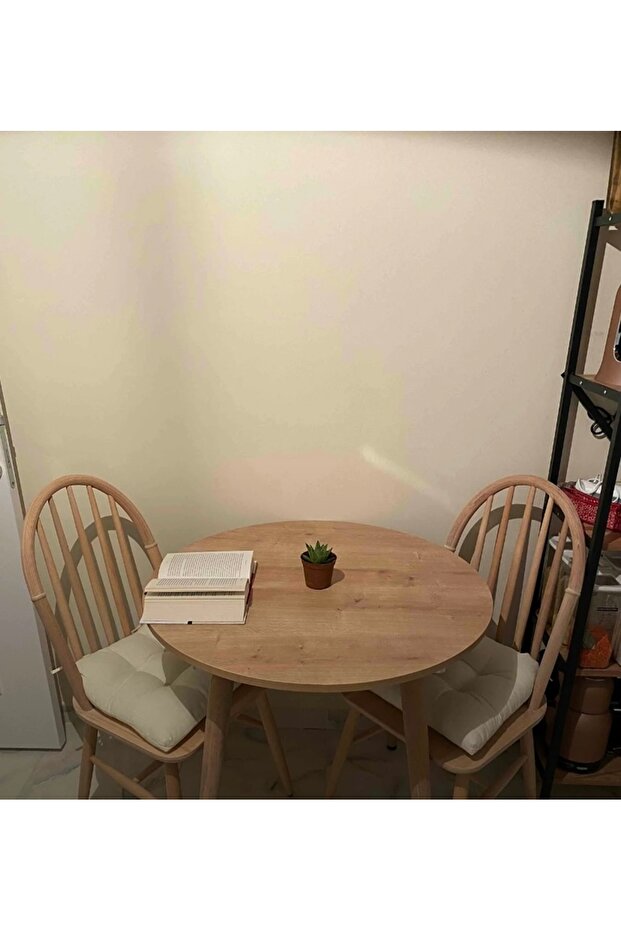 Eyfel Sandalye Ahşap Ham - 4