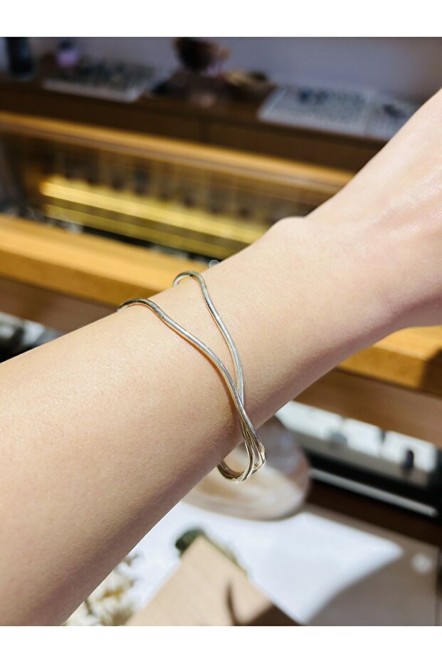 2'li Gümüş Bilezik - 2