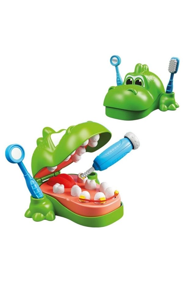 Dinozor Dişçi Oyun Hamuru Set - 4