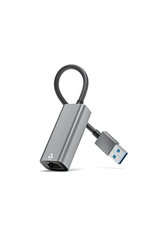 USB 3.0 to RJ 45 2.5 Gbps Ethernet kablosu SİYAH - 1