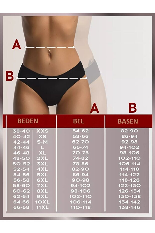 7'li Bikini Külot - 2