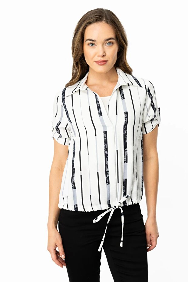 Athlete Look Inside Blouse