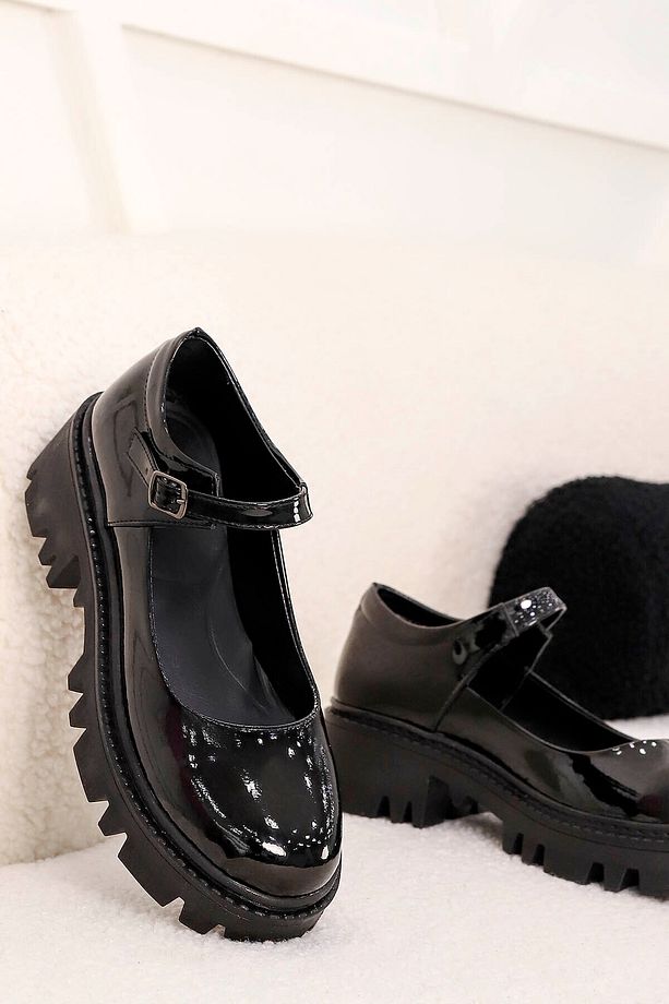 ALD 002 Yüksek Tabanı Kemerli Loafer - 3