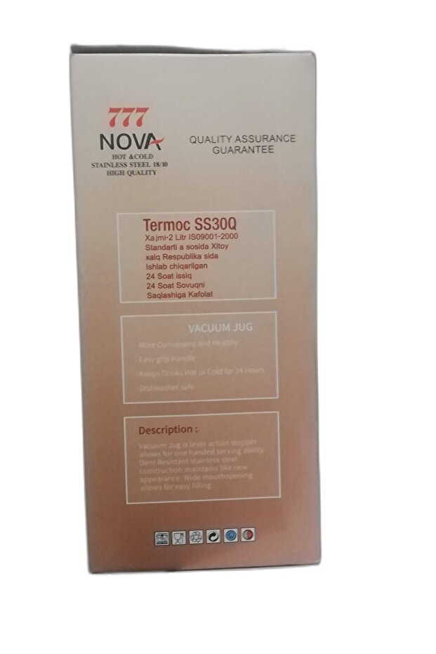 Novia 777 Çelik 2 Litre Termos - 3