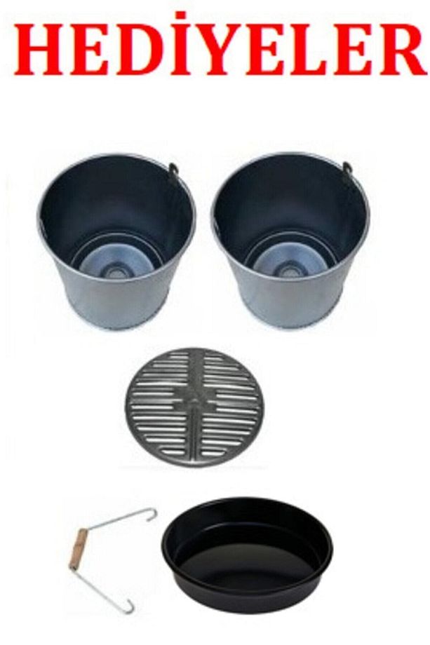 Kovalı Kuzine Odun Kömür Sobası - Uyuyan Soba Fırınlı Maşinga Soba Döküm Soba - 4