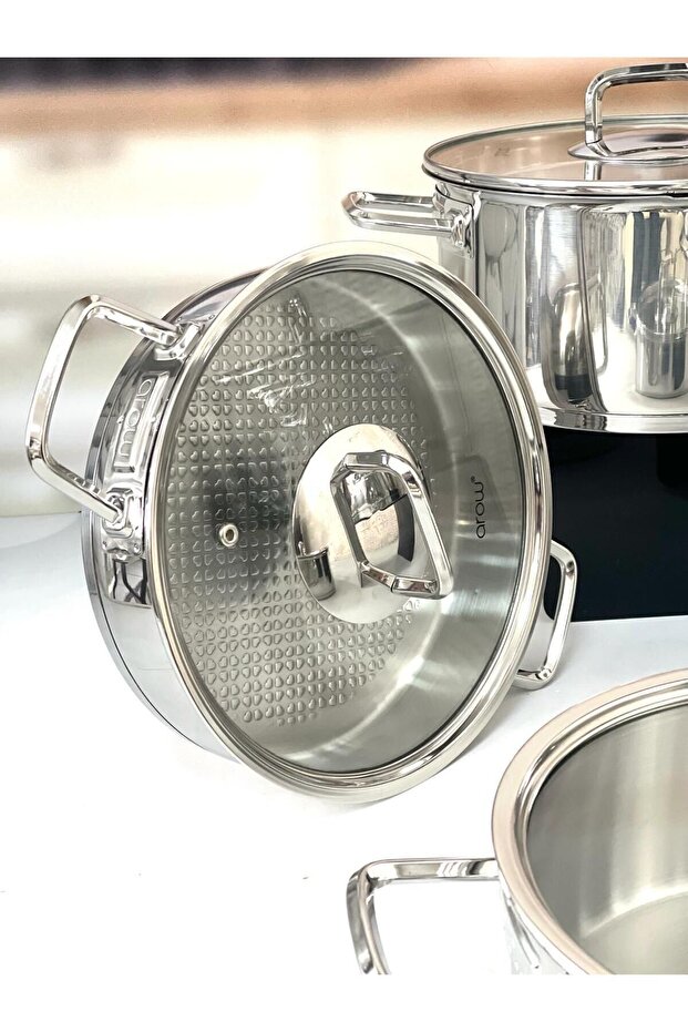 Amber  8 Parça Tencere Set - 3