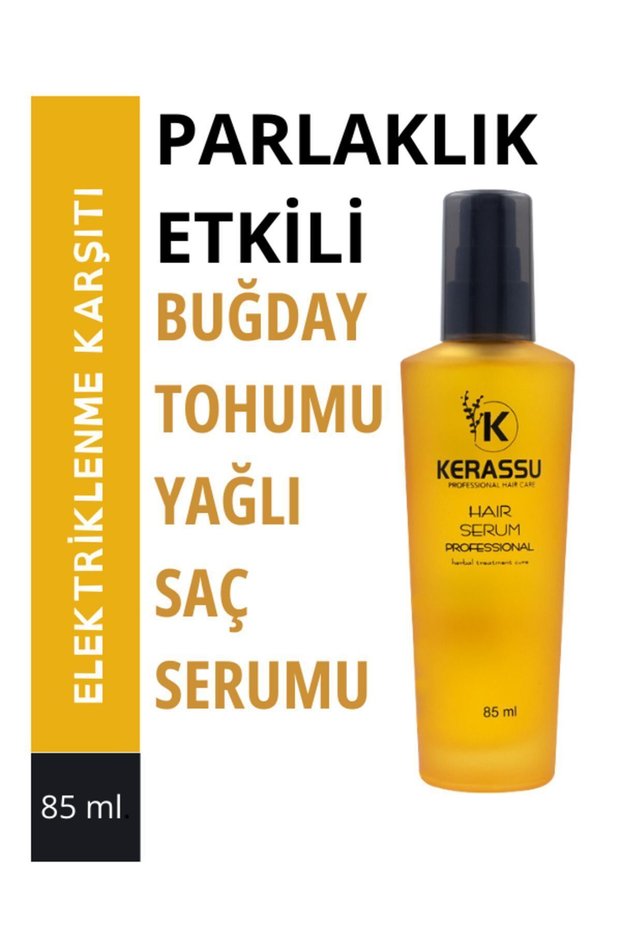 Shine-Enhancing Hair Care Oil with Wheat Seeds and Chamomile Extract That Accelerates Hair Growth. 85 ml