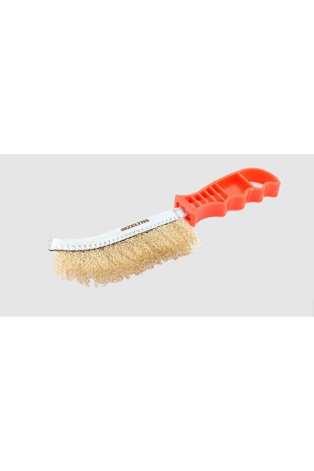 İzeltaş Curved Tip Brush Plastic Handle 270 mm