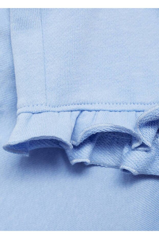 Beli Elastik Fırfırlı Şort - 3