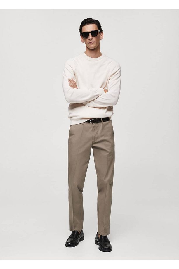Regular fit pamuklu pantolon - 2
