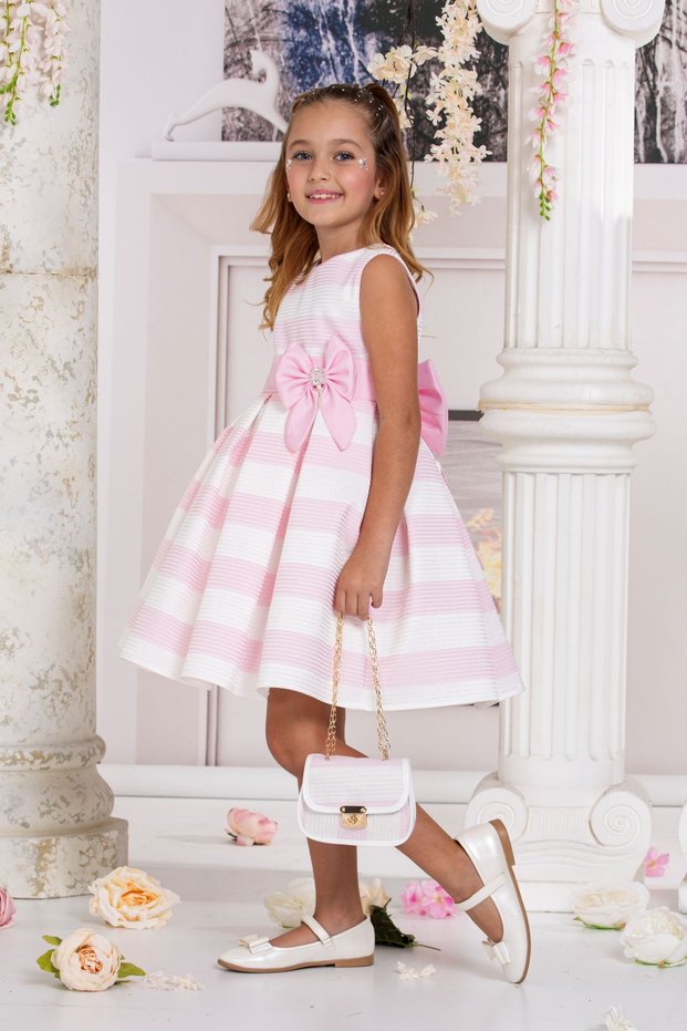 GIRL'S BOW DRESS