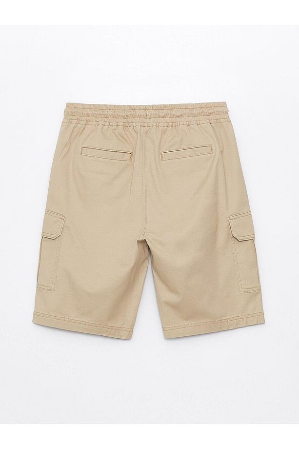 LCW Casual Standart Kalıp Gabardin Erkek Bermuda Şort - 7