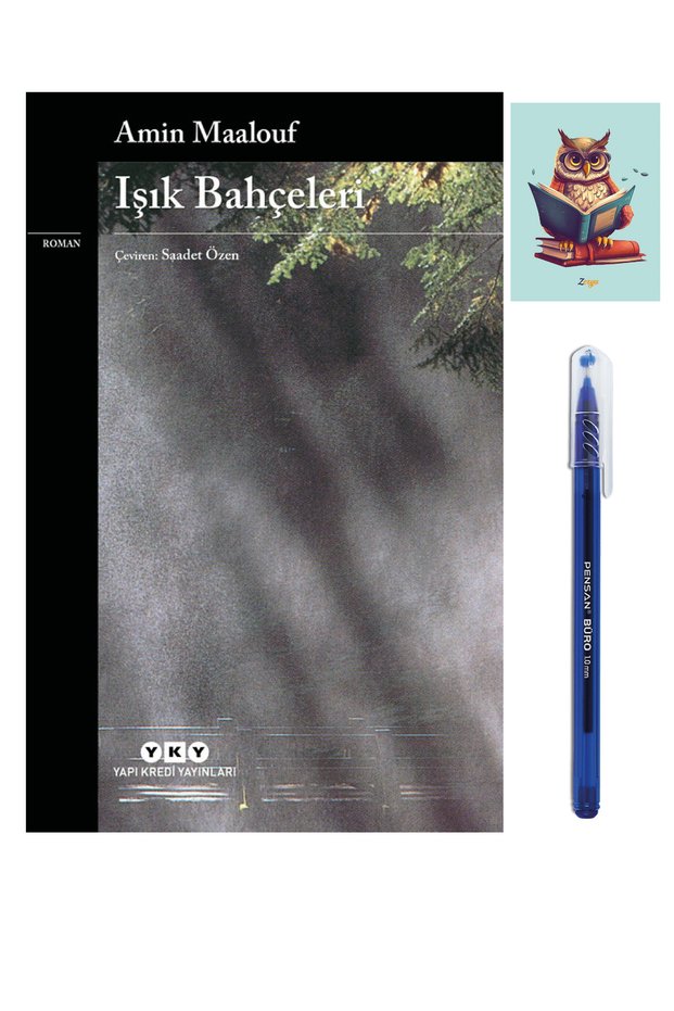 Işık Bahçeleri - Amin Maalouf - 9789750811951 - Yapı Kredi - Pensan Office Blue Ballpoint Pen