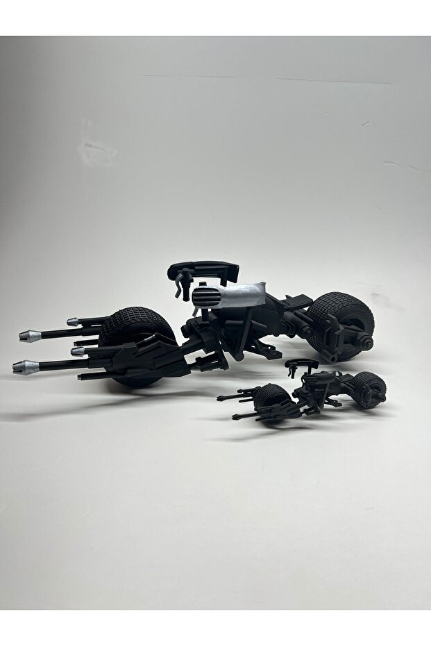 Batman Batpod Figure Toy - Batman Motorcycle Flexible Wheel 47 cm