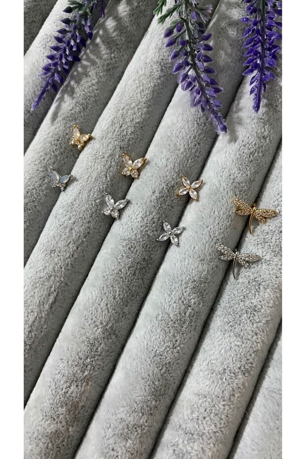 Çelik Tragus Küpe - 1