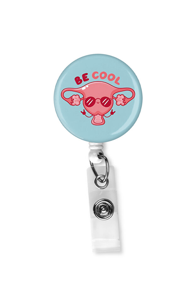 Uterus Be Cool Damla Yoyo Id Badge Yoyo Card Holder