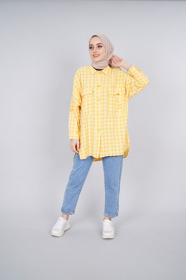Orfeonegro Yazlık Spor Gömlek Oversize - 2