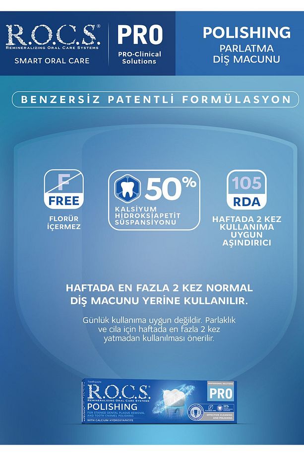 R.o.c.s Pro - Diş Parlatma Macunu (35g) - 4