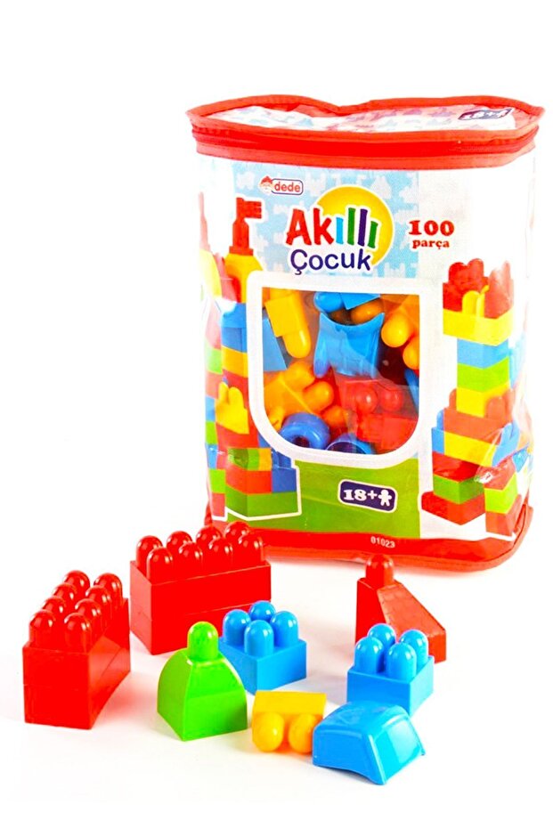 Askılı Çantada Ilk Yapı Oyuncaklarım 100 Parça 01023 - 1