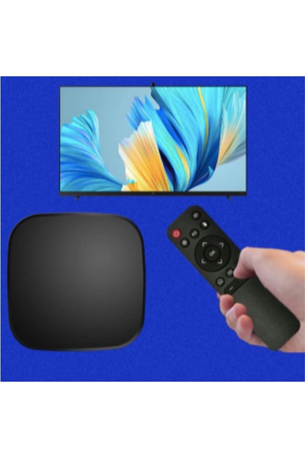 4K Android Tv Box + Stick Wifi Akıllı Tv Kutusu Ve Kumandası Medya Oynatıcı Mx10 Box - 4