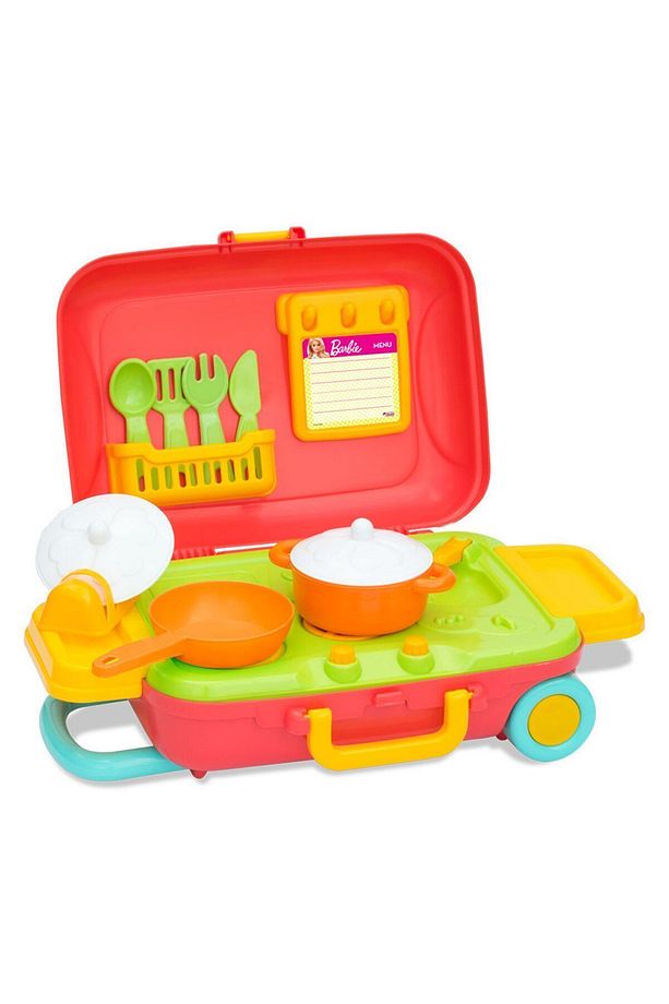 Barbie Mutfak Set Bavulum - Mutfak Setleri - Ev Oyuncak Setleri - Mutfak Gereçleri - 5