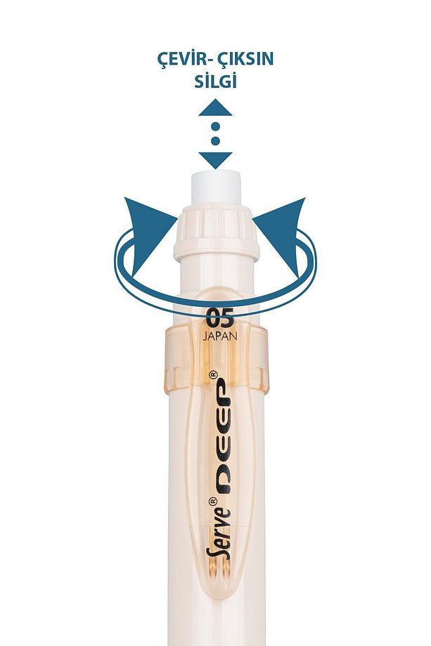 Versatil Kalem (Mekanik Kurşun Kalem) Deep 0.5 Mm Fildişi Sv-Deep-05-Fd - 2