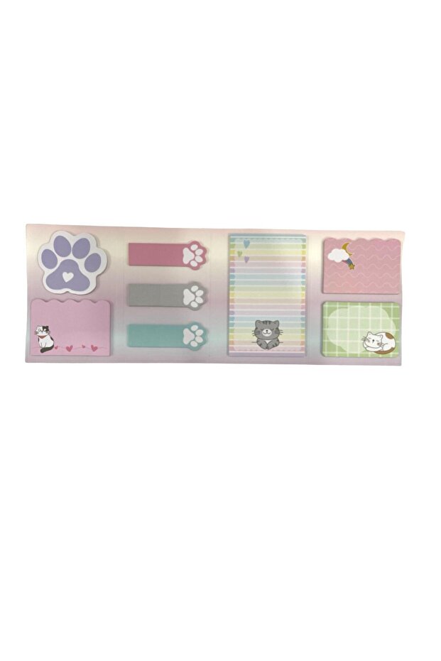 Cute Patterned Adhesive Note Paper - 1
