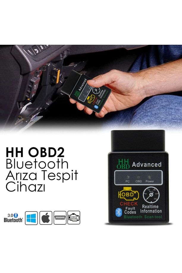 Hh Obd2 Advanced Elm 327 Arıza Tespit Cihazı Arıza Okuma - 4