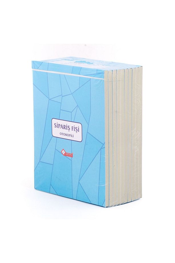A5 Otokopili 2 Nüsha Sipariş Fişi (10 LU PAKET) - 1