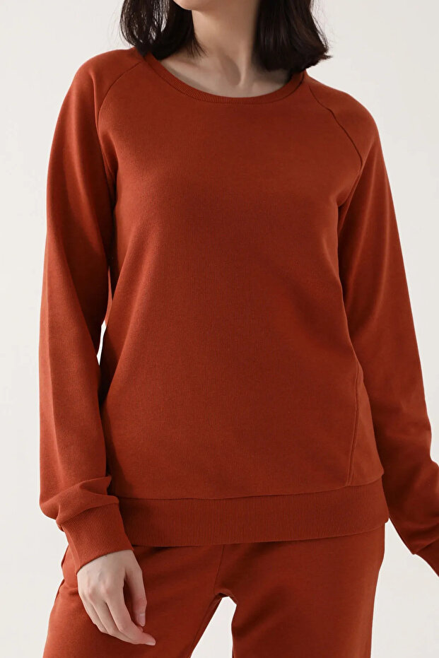 KADIN AÇIK TARÇIN UZUN PİJAMA TAKIMI - 4