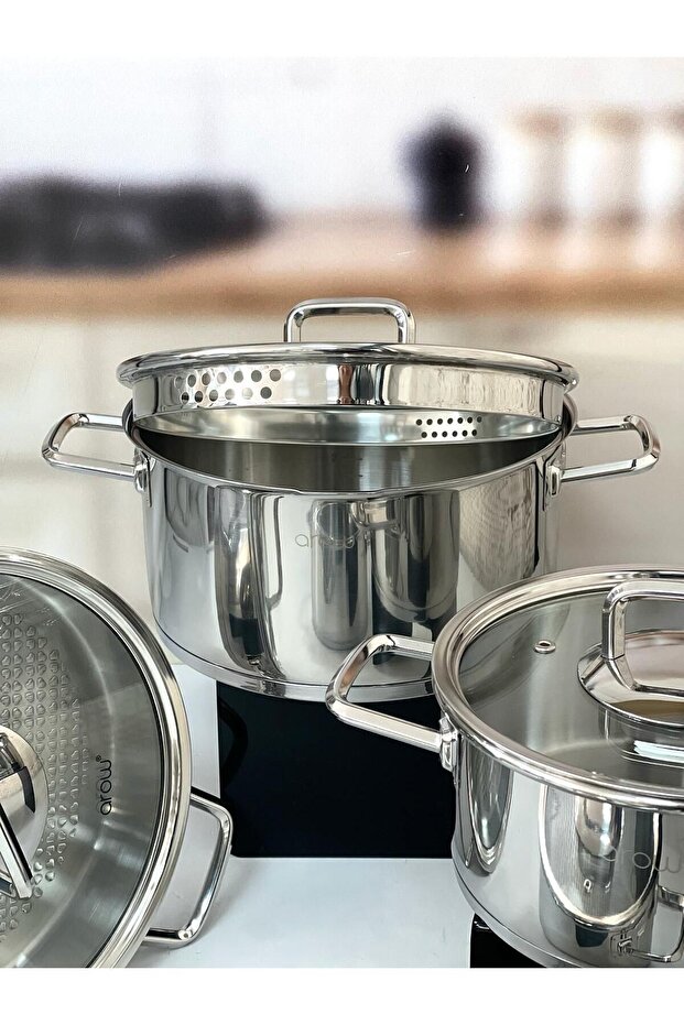 Amber  8 Parça Tencere Set - 4