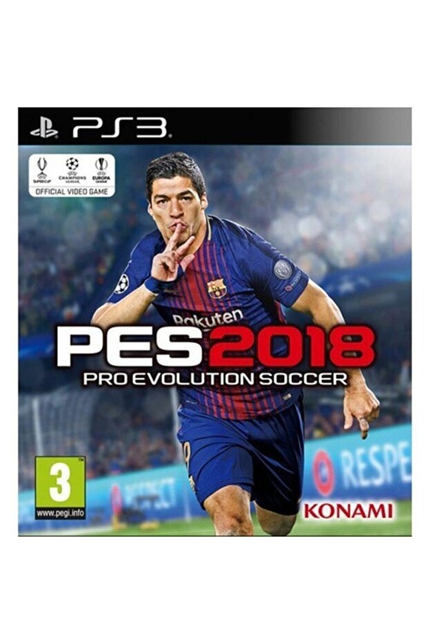 Pes 2018 Türkçe Menü Ps3 Oyun - 1