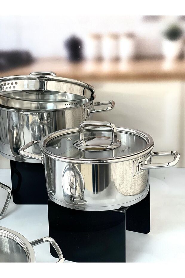 Amber  8 Parça Tencere Set - 5