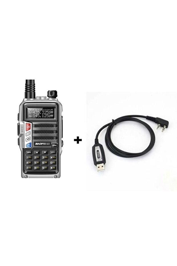 Uv-S9 Plus gri+programlama kablosu - 1