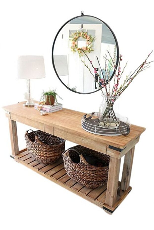 Violet Ahşap Dresuar - 1