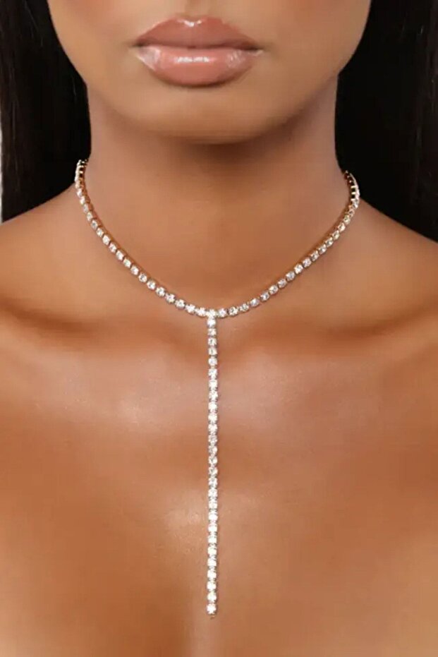 Stone Collar Body Necklace Chest Chain Bracket