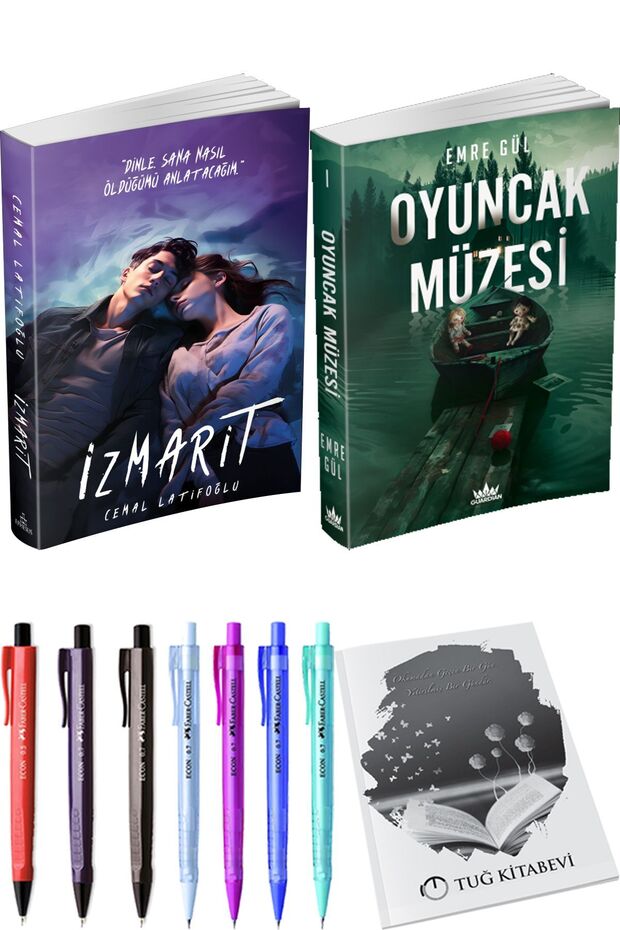Oyuncak Müzesi Emre Gül ve İzmarit Cemal Latifoğlu 2li Set + Hediyeli - 1