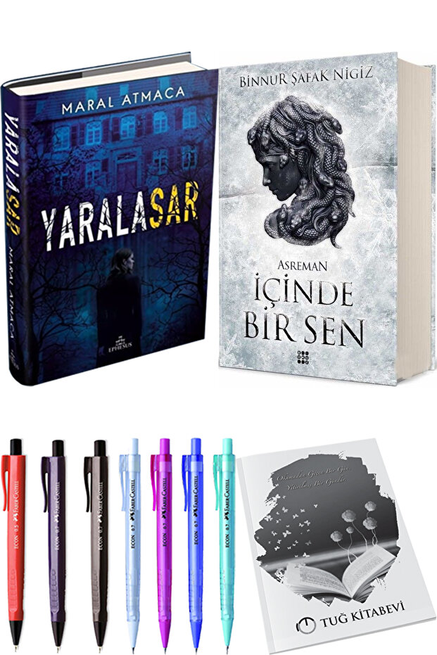 Yaralasar 1 Ciltli ve İçinde Bir Sen 2 Asreman Ciltli + Hediyeli