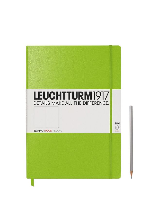 Master Slim (a4) Lime Düz Defter - 1