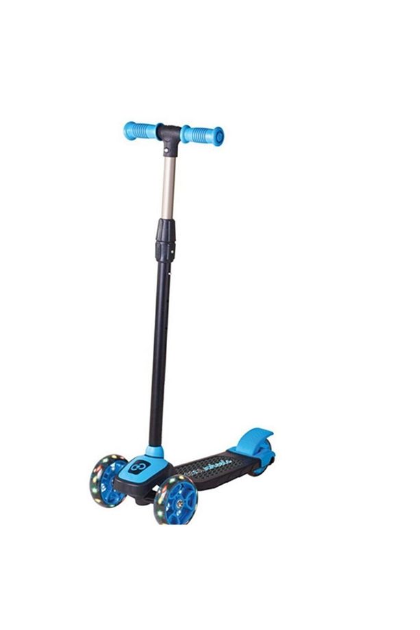 Cool Wheels Twist Işıklı Scooter Mavi 3 Yaş Üstü Kask Seti Hediyeli - 4