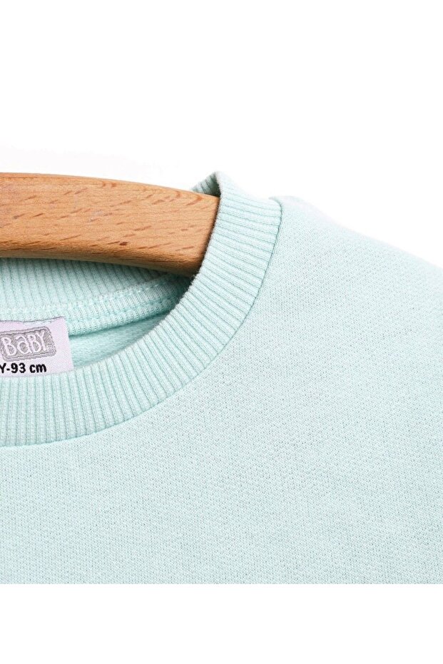 Dívčí mikina Basic Mint - deesha - 5